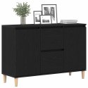 SZAFKA KOMODA CZARNY 102X35X60CM