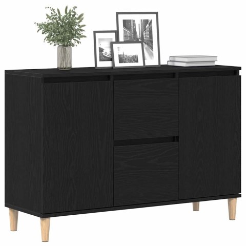 SZAFKA KOMODA CZARNY 102X35X60CM