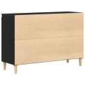 SZAFKA KOMODA CZARNY 102X35X60CM