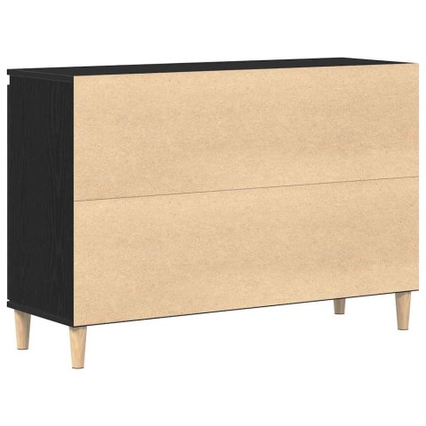 SZAFKA KOMODA CZARNY 102X35X60CM