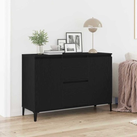 SZAFKA KOMODA CZARNY DĄB 104X35X70CM