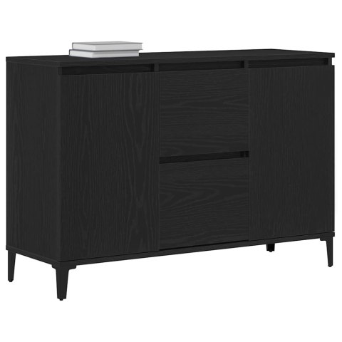 SZAFKA KOMODA CZARNY DĄB 104X35X70CM