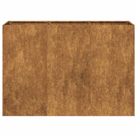 DONICZKA RUSTY 120X40X80CM STAL NIERDZEWNA