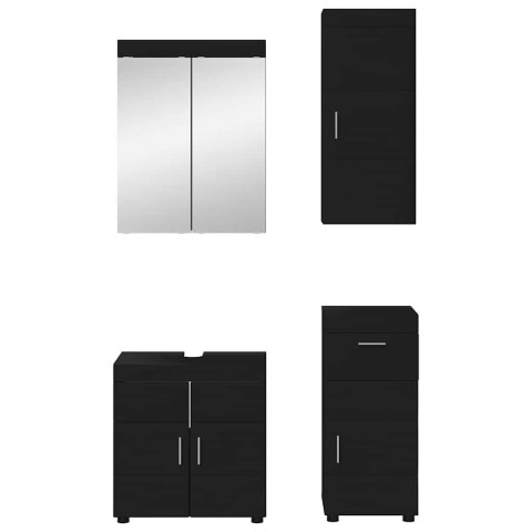 ZESTAW MEBLI ŁAZIENKOWYCH TULUM CZARNY