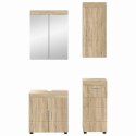 ZESTAW MEBLI ŁAZIENKOWYCH Z SZUFLADĄ Z PÓŁKĄ TULUM DĄB SONOMA