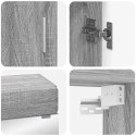 ZESTAW MEBLI ŁAZIENKOWYCH Z SZUFLADĄ Z PÓŁKĄ TULUM SZARY SONOMA