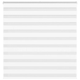 ROLETA ZEBRA BIAŁA SZEROKOŚĆ TKANINY 135,9CM POLIESTER