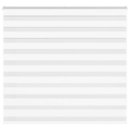 ROLETA ZEBRA BIAŁA SZEROKOŚĆ TKANINY 155,9CM POLIESTER