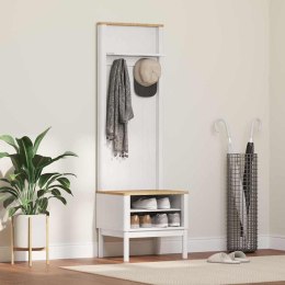 SZAFKA DO KORYTARZA Z PÓŁKĄ FLORO BIAŁY 50X40X158CM