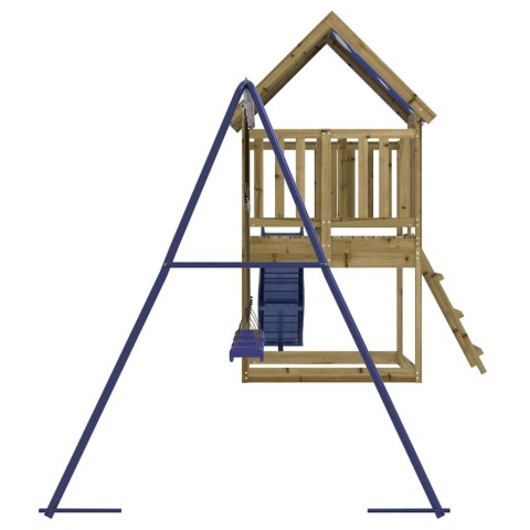 PLAC ZABAW DO OGRODU IMPREGNOWANE DREWNO SOSNOWE