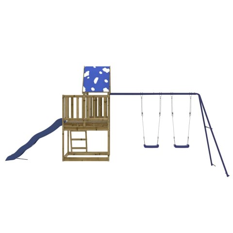 PLAC ZABAW DO OGRODU IMPREGNOWANE DREWNO SOSNOWE