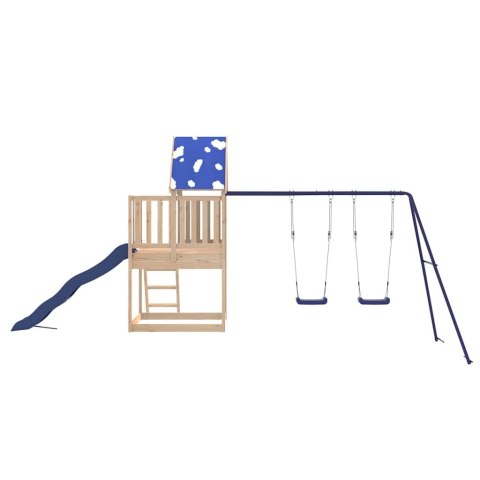 PLAC ZABAW DO OGRODU LITE DREWNO SOSNOWE