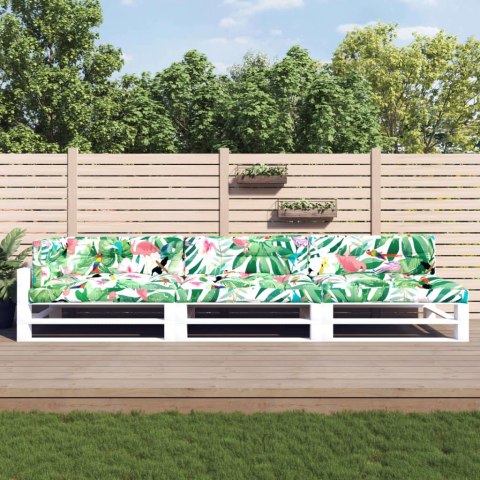 PODUSZKI NA PALETY 7 SZT. KOLOROWE TKANINA