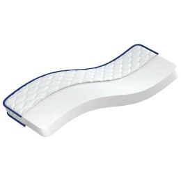 MATERAC Z PIANKĄ MEMORY BIAŁY 70X200X17CM MIĘKKI
