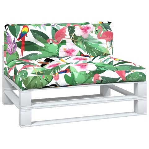 PODUSZKI NA PALETY 2 SZT. KOLOROWE TKANINA