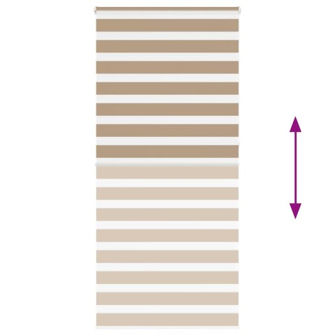 ROLETA ZEBRA 115X230CM SZEROKOŚĆ TKANINY 110,9CM POLIESTER