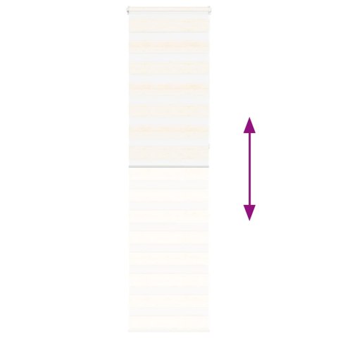 ROLETA ZEBRA 65X230CM SZEROKOŚĆ TKANINY 60,9CM POLIESTER