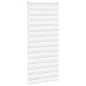 ROLETA ZEBRA BIAŁA SZEROKOŚĆ TKANINY 105,9CM POLIESTER