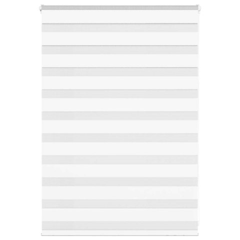 ROLETA ZEBRA BIAŁA SZEROKOŚĆ TKANINY 105,9CM POLIESTER