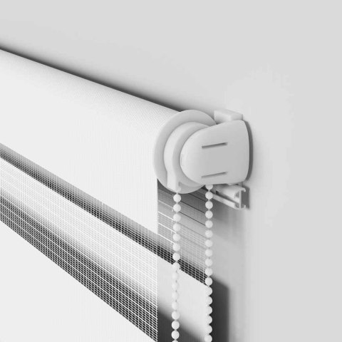 ROLETA ZEBRA BIAŁA SZEROKOŚĆ TKANINY 160,9CM POLIESTER