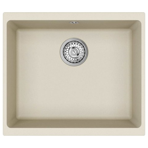 ZLEW BEŻOWY 530X460MM 80% KWARC I 20% ŻYWICA