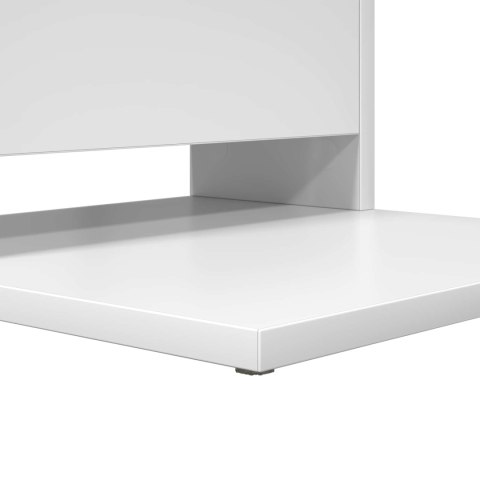 STOLIK BOCZNY BIAŁY 40X35X60,5CM