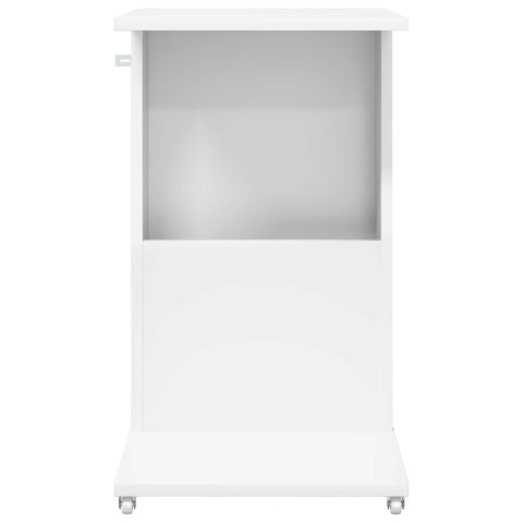 STOLIK BOCZNY BIAŁY 40X35X60CM