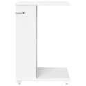 STOLIK BOCZNY BIAŁY 40X35X60CM