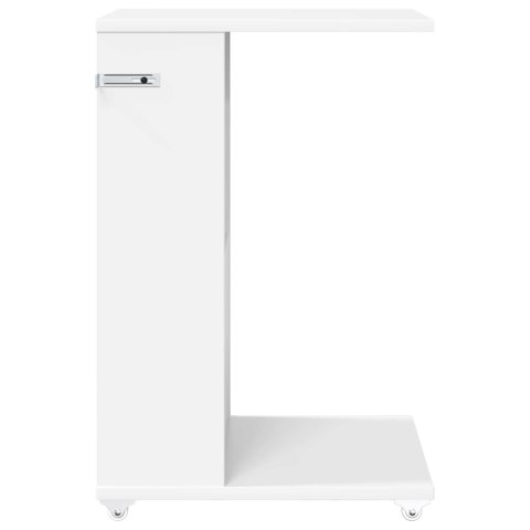 STOLIK BOCZNY BIAŁY 40X35X60CM