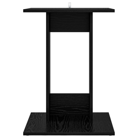 STOLIK BOCZNY CZARNY DĄB 45X40X62,5CM