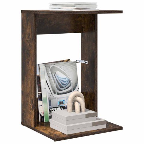 STOLIK BOCZNY DĄB WĘDZONY 40X38X62,5CM