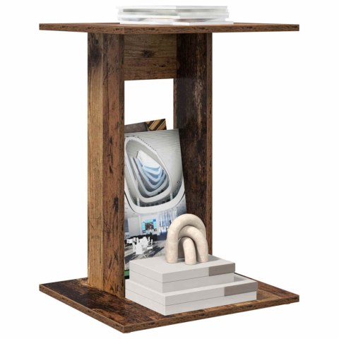 STOLIK BOCZNY STARE DREWNO 45X40X62,5CM