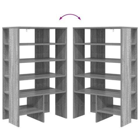 SZAFKA NA BUTY 2 SZT. SZARY SONOMA