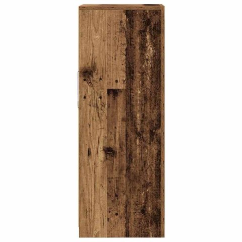 KOMODA LED BRĄZOWY 41X37X100CM