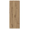 KOMODA LED BRĄZOWY 41X37X100CM