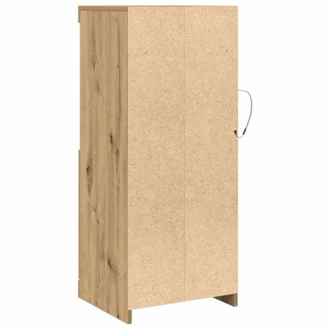 KOMODA LED BRĄZOWY 41X37X100CM