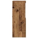 KOMODA LED BRĄZOWY 60X37X100CM