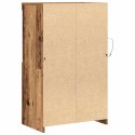 KOMODA LED BRĄZOWY 60X37X100CM