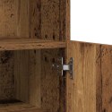 KOMODA LED BRĄZOWY 60X37X100CM