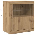 KOMODA LED BRĄZOWY 60,5X37X67CM