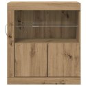 KOMODA LED BRĄZOWY 60,5X37X67CM