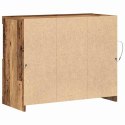 KOMODA LED BRĄZOWY 81X37X66,5CM