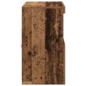 KOMODA LED BRĄZOWY 81X37X66,5CM