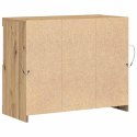 KOMODA LED BRĄZOWY 81X37X66,5CM