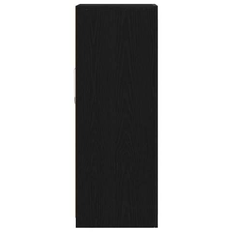 KOMODA LED CZARNY 41X37X100CM