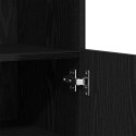 KOMODA LED CZARNY 60X37X100CM