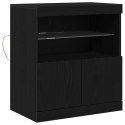 KOMODA LED CZARNY 60,5X37X67CM