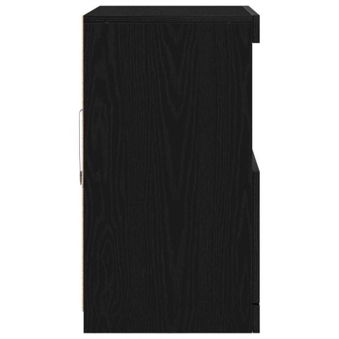 KOMODA LED CZARNY 60,5X37X67CM