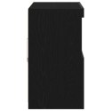 KOMODA LED CZARNY 81X37X66,5CM