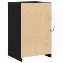 KOMODA LED CZARNY DĄB 41X37X67CM